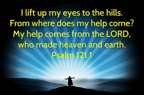 Psalm 1211 Psalm 121 Psalms Faith Scripture