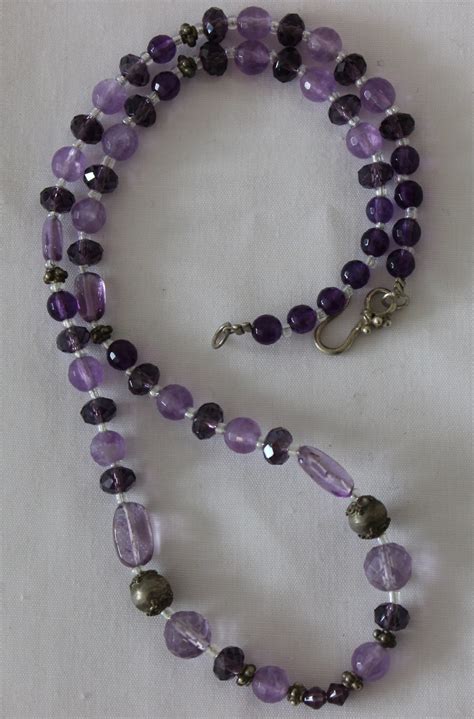 Amethyst Beaded Necklace - Atlantis Rising Healing Center and Mystery ...