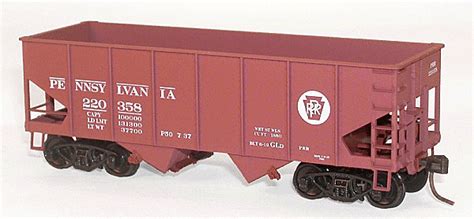 Accurail Usra 2 Bay 55 Ton Open Hopper Kit Pennsylvania Railroad