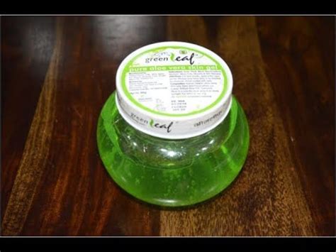 Green Leaf Aloe Vera Gel A Listly List