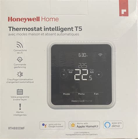 Mavin Honeywell Home T5 Smart Thermostat With Auto Home And Away Mode