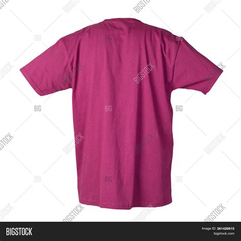 Burgundy T-shirt Image & Photo (Free Trial) | Bigstock