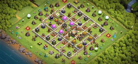 Base TH11 with Link Max Levels 2023 - Town Hall Level 11 Base Copy - (#99)