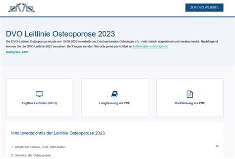 9 Therapie DVO Leitlinie Osteoporose 2023