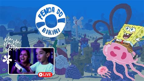 Bob Esponja Na Fenda Do Bikini Minecraft YouTube