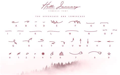 Hello January Cursive Cyrillic Font - TemplateMonster