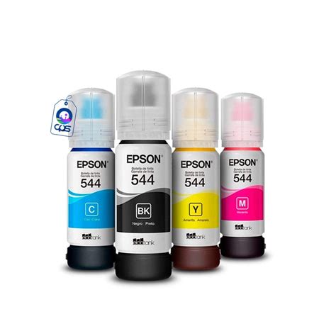 Kit De Tintas Original Epson 544 65ml Cyan 65ml Magenta 65ml