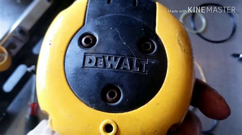 Replacing Seals In Dewalt Air Nailer Youtube