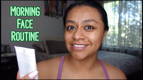 My New Morning Face Routine Youtube