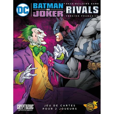 Dc Comics Extension Batman Vs Joker Jeux De Cartes