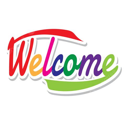 Welcome Text, Text, Welcome, Selamat Datang PNG and Vector with Transparent Background for Free ...