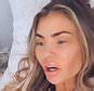 TOWIE S Yazmin Oukhellou Looks Incredible In A Skimpy Pink Floral Bikini Daily Mail Online