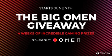 Fanatical Join Hands With Hp Omen For A Four Week Event‘the Big Omen