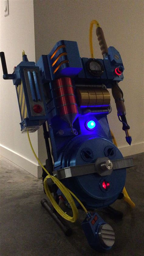 My Full Size 3d Printed Cartoon Inspired Proton Pack With Lights