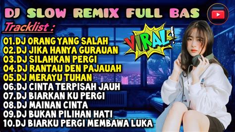 DJ SLOW BASS 2024 DJ ORANG YANG SALAH DJ JIKA HANYA GURAUAN FULL