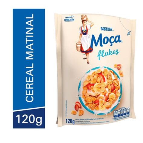 Cereal Matinal MoÇa Flakes 120g Sonda Supermercado Delivery