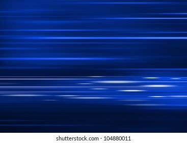 Blue Horizontal Speed Line Background Stock Vector Royalty Free