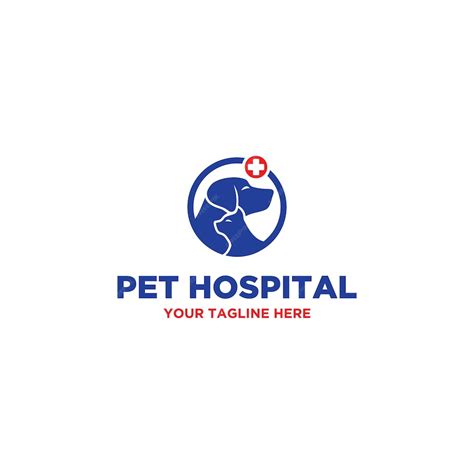 Premium Vector | Pet hospital logo vector