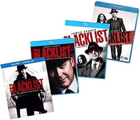 The Blacklist The Complete First Second Third Fourth Seasons Blu