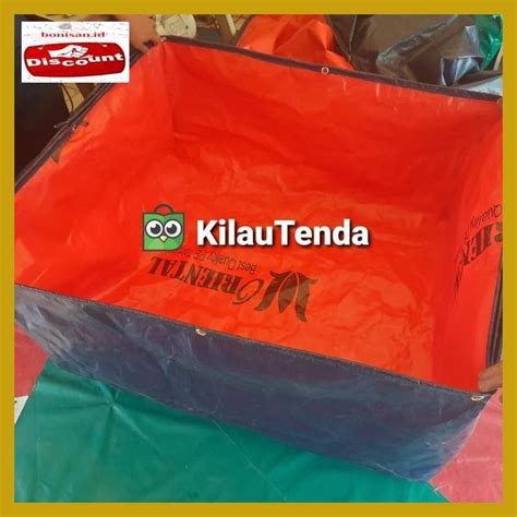 Jual R6Ergt5 Terpal Kolam Ikan Ukuran Custom Kolam Terpal Custom