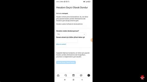 İnstagram Hesabı Nasıl Dondurulur YouTube