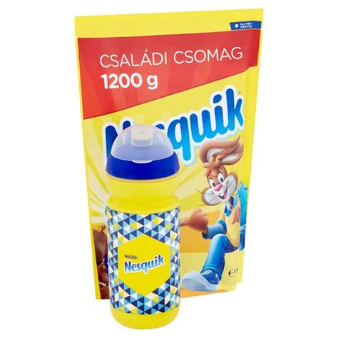 Nesquik instant cukrozott kakaó italpor vitaminokkal és ásványi