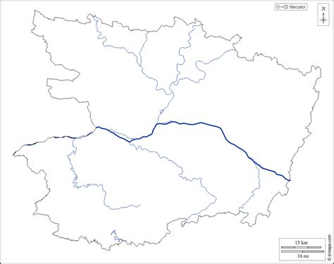 Maine Et Loire Kostenlose Karten Kostenlose Stumme Karte Kostenlose