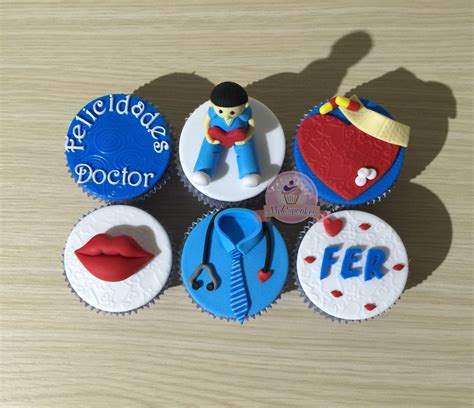 Cupcakes de medico Cupcakes de amor Cupcakes de cumpleaños Cupcakes