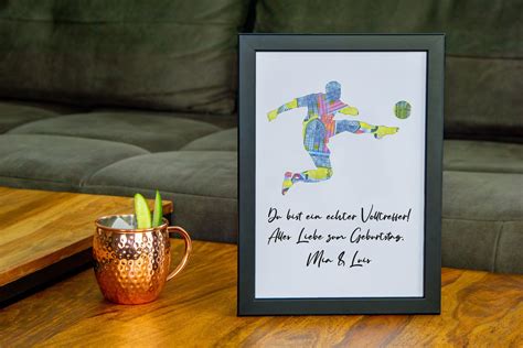 Personalisiertes Geldgeschenk für Fußballer zur Jugendweihe Geschenk