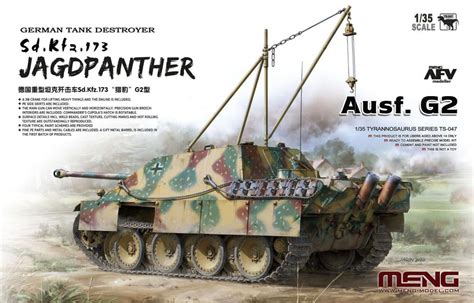 German Tank Destroyer Sd Kfz Jagdpanther Ausf G Meng Models