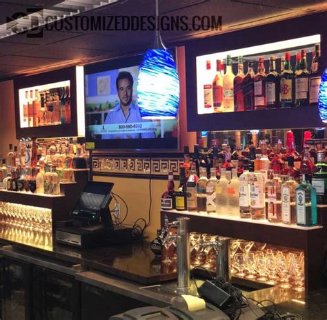 Restaurant Back Bar Display Bar Nightclub Products Ideas