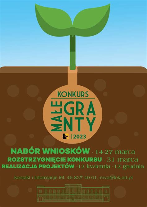 Małe Granty 2023 Trwa nabór wniosków o dofinansowanie projektów