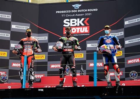 SBK 2021 GP D Olanda Jonathan Rea Vince Gara1 Ad Assen Superbike