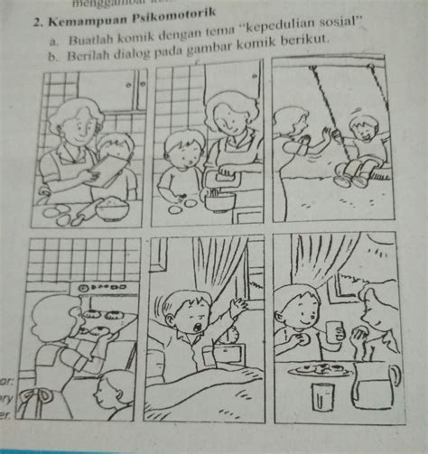 Komik Strip Contoh Gambar Komik Sederhana Yang Mudah Digambar