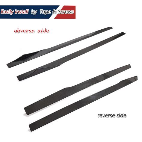 Buy JC SPORTLINE Carbon Fiber Side Skirts Fits For Alfa Romeo Giulia