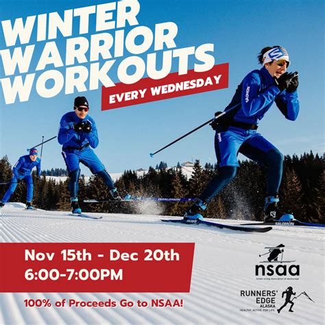 Winter Warrior Workout Series for NSAA