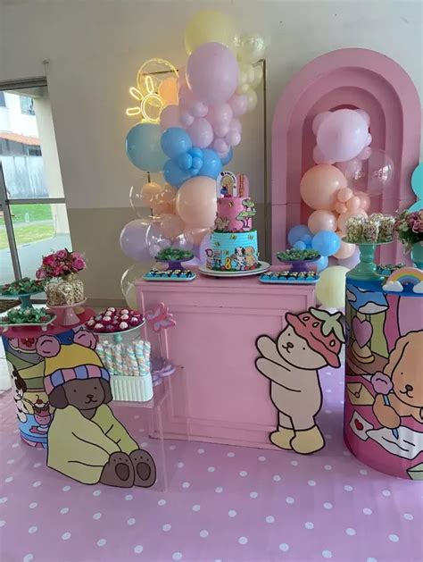 Festa Bobbie Goods Simples - Festa Bobbie Goods: 21 Ideias Fofas que Estão Bombando | Aniversario ...
