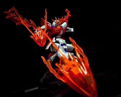 HG TRY BURNING Gundam 爆熱高達 燃燒高達 噴塗完成品模型 高達創戰者 非RG MG 興趣及遊戲 玩具 遊戲類