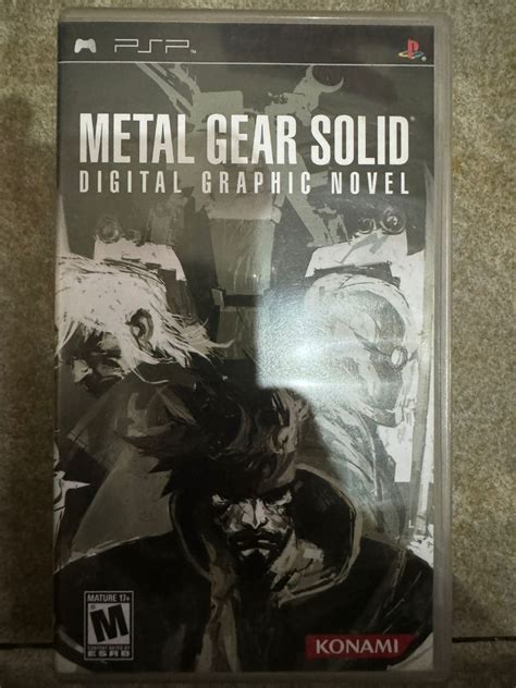 Metal Gear Solid Digital Graphic Novel Psp R Video Gaming Video Game