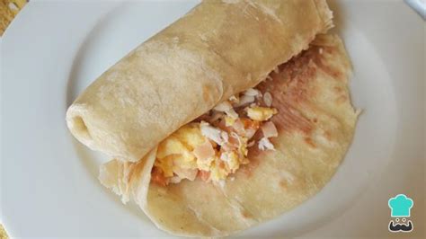 Burritos De Huevo Receta F Cil Y R Pida