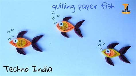 Quilling Paper Fish YouTube