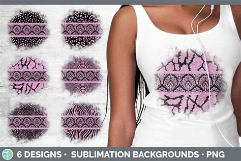 Pink Damask Background Grunge Sublimation Backgrounds