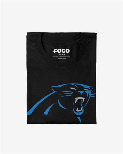 Carolina Panthers Primary Logo T Shirt Foco