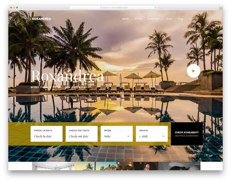 38 Best Free Hotel Website Templates Built For Modern Businesses 2022