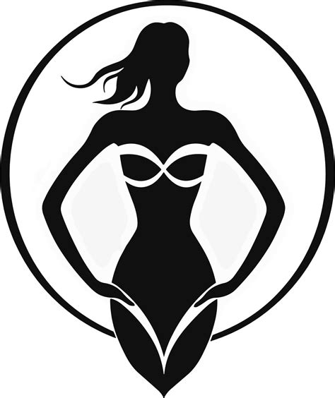 Logo Of Girl In Bikini Vector Art At Vecteezy