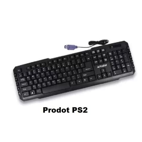 Prodot Kb 107m Ps2 Wired Keyboard At Rs 210 Computer Keyboard In