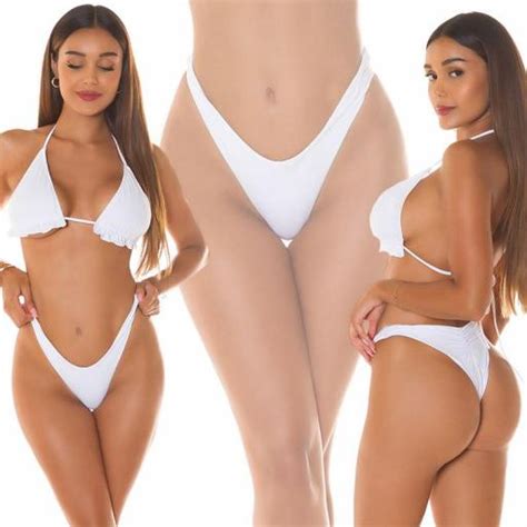 Comprar Braguita bikini cintura alta blanco Diseña tu bikini