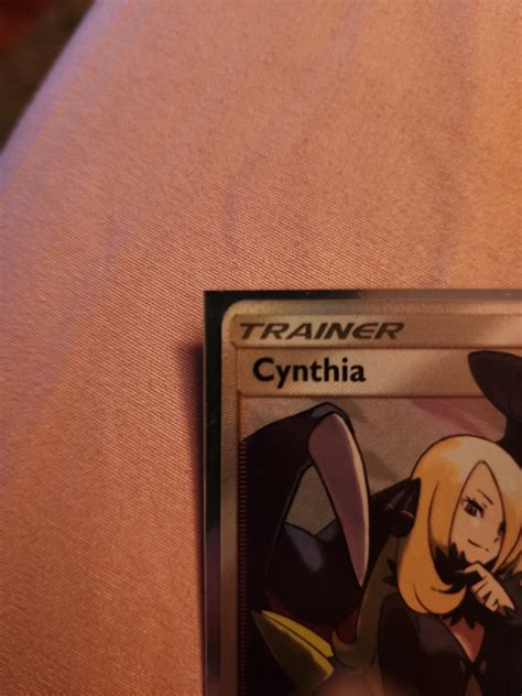 Mavin | CYNTHIA FULL ART TRAINER CARD 2019 POKEMON HIDDEN FATES TCG ...