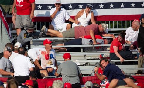 In Pics How The Shooting At Donald Trump Rally Unfolded