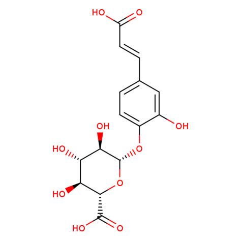 117405 52 4 2 Propenoic acid 3 4 β D glucopyranosyloxy 3 5